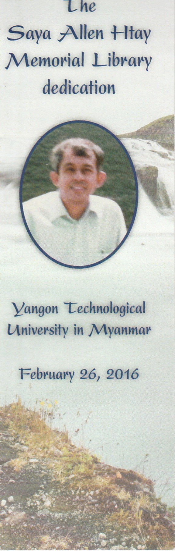 In memory of Saya&nbsp;Allen