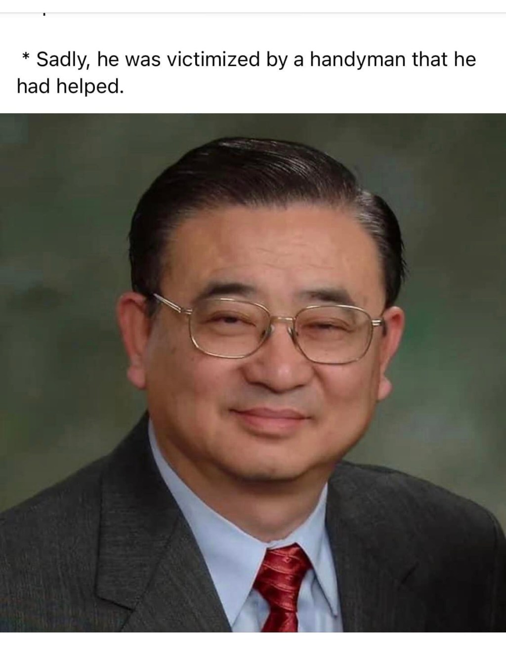 Sad News from Jan 2017